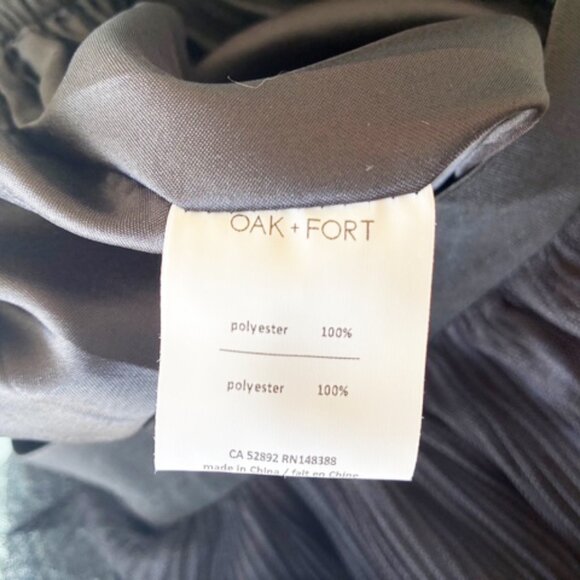 Oak + Fort NWT Skirt S Small Black Layered Tulle Midi NEW - Picture 11 of 14